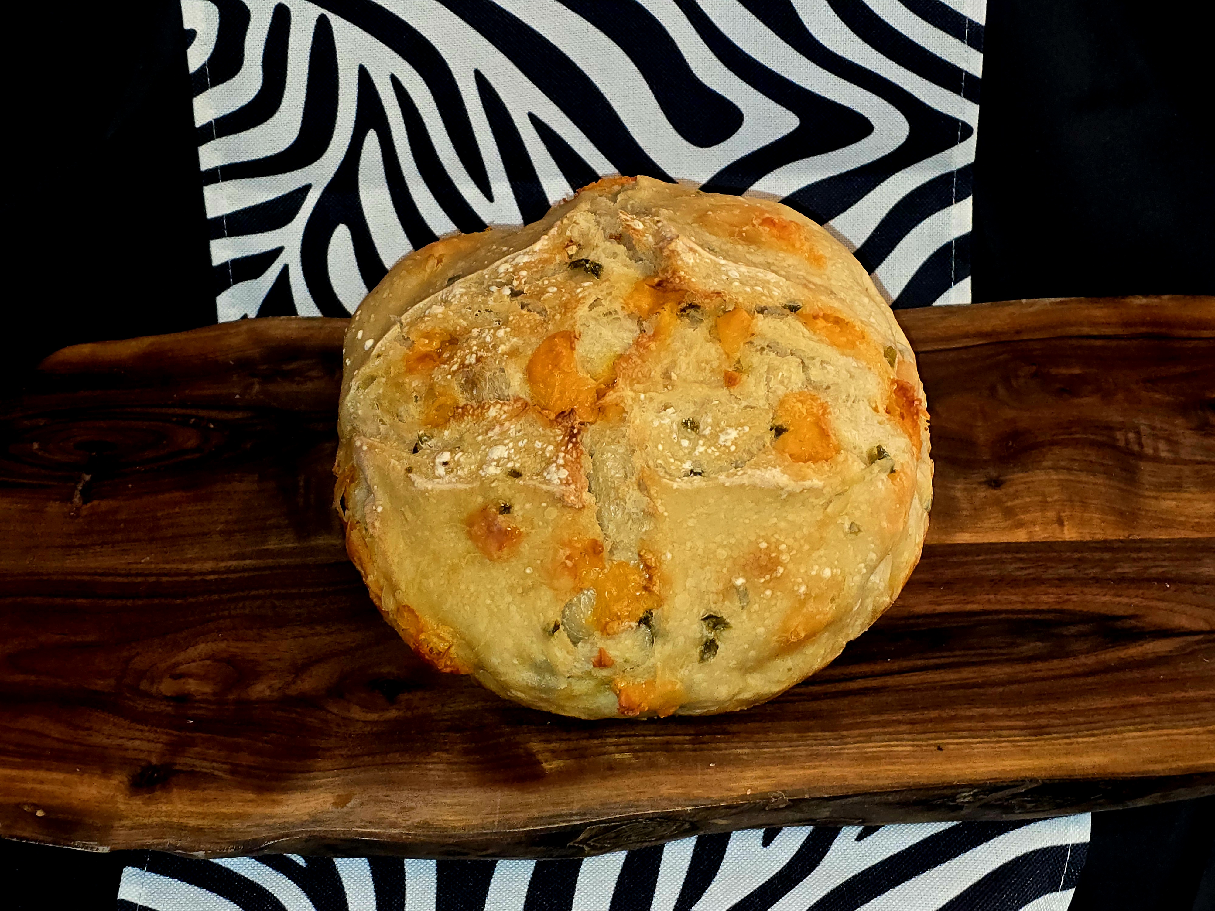 Cheddar Jalapeño Sourdough